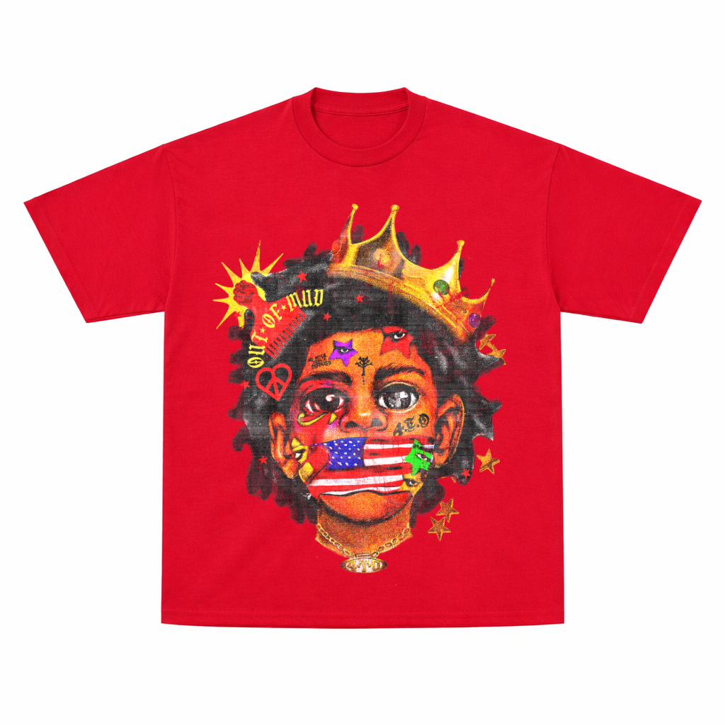 Crowned Rebel 100% Cotton T-shirt