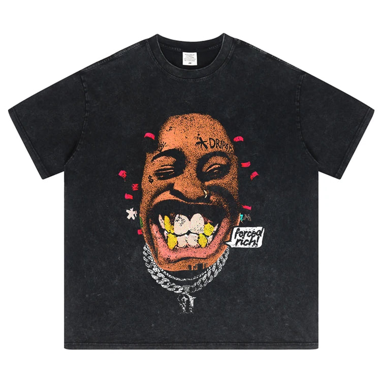 Starboy 100% Cotton Graphic T-shirt DRIP-4TO