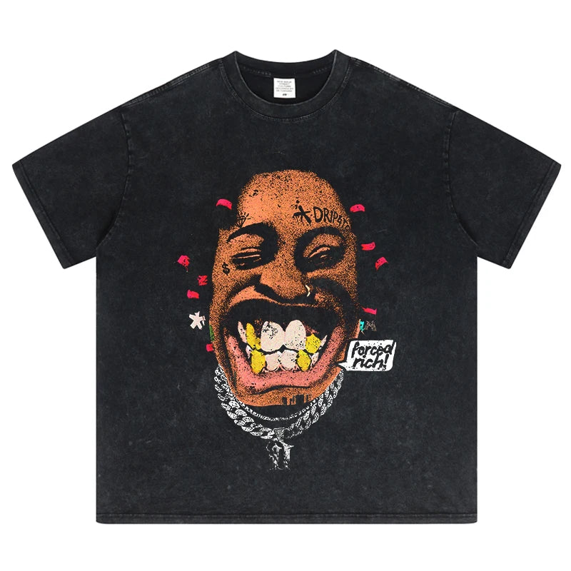 Starboy 100% Cotton Graphic T-shirt DRIP-4TO